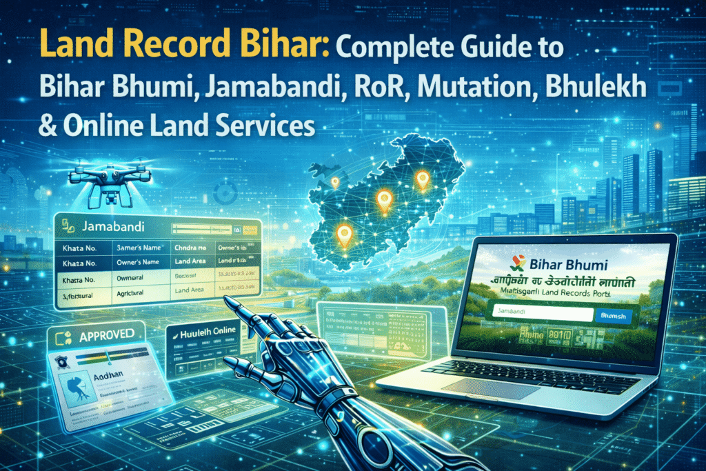 Land Record Bihar: Check Bihar Bhumi, Jamabandi, RoR, Mutation & Bhulekh Online